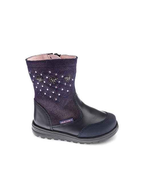 navy blue boots for girls