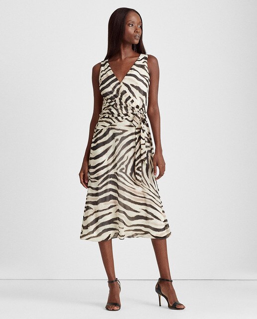 ralph lauren animal print dress