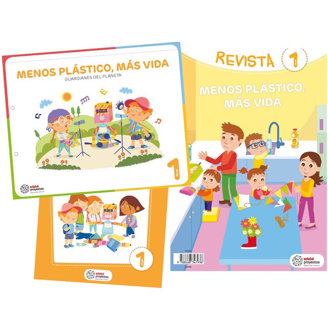 MENOS PLÁSTICO, MÁS VIDA. Guardianes del planeta (Tapa blanda)
