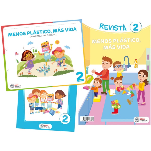 MENOS PLÁSTICO, MÁS VIDA. Guardianes del planeta (Tapa blanda)