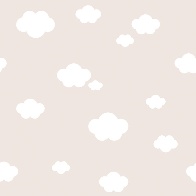 Papel pintado infantil Nubes El Corte Inglés