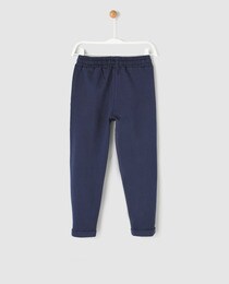 girls blue jogging bottoms
