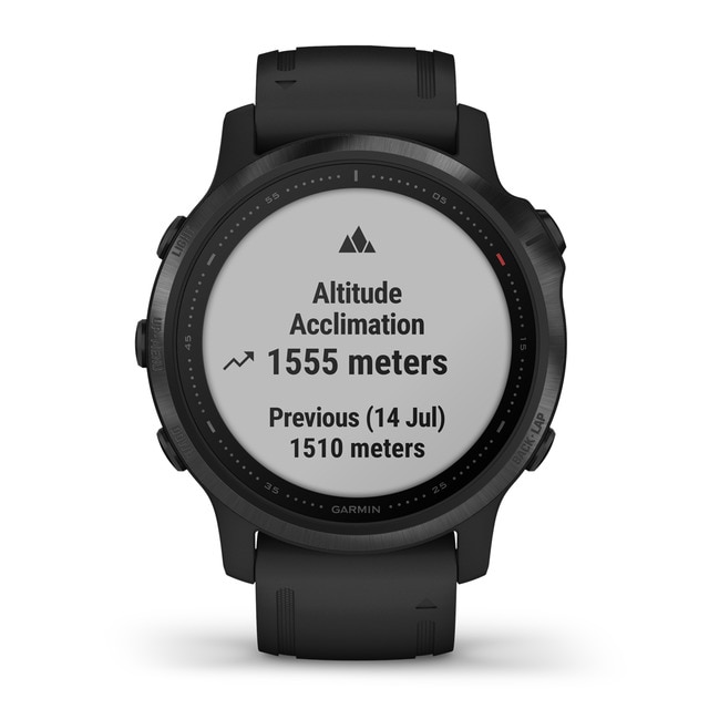 reloj gps con pulsómetro fenix 6x zafiro garmin