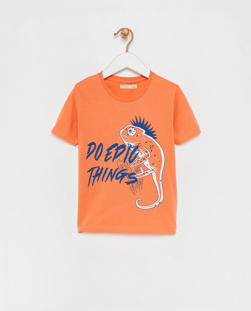 orange iguana shirt