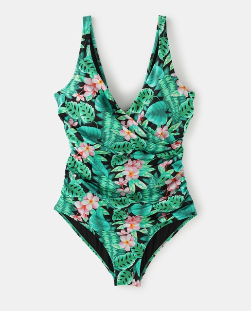 plus size full coverage swimsuit