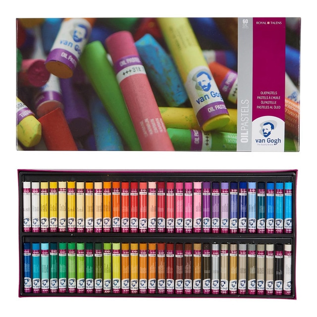 Set Completo de 60 Pasteles al Óleo Van Gogh Multicolor