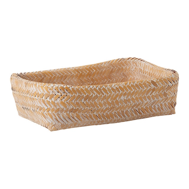 Cesta de fibra natural Bamboo El Corte Inglés