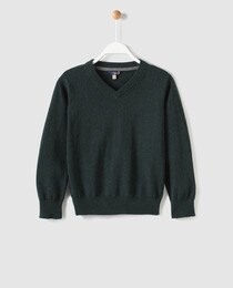 boys green sweater