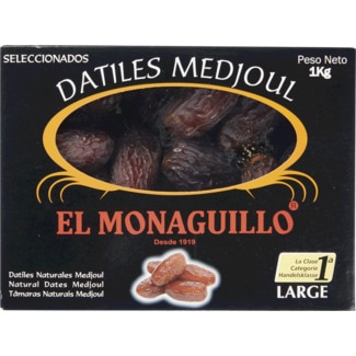 El Monaguillo Tâmaras Medjoul embalagem 1 kg