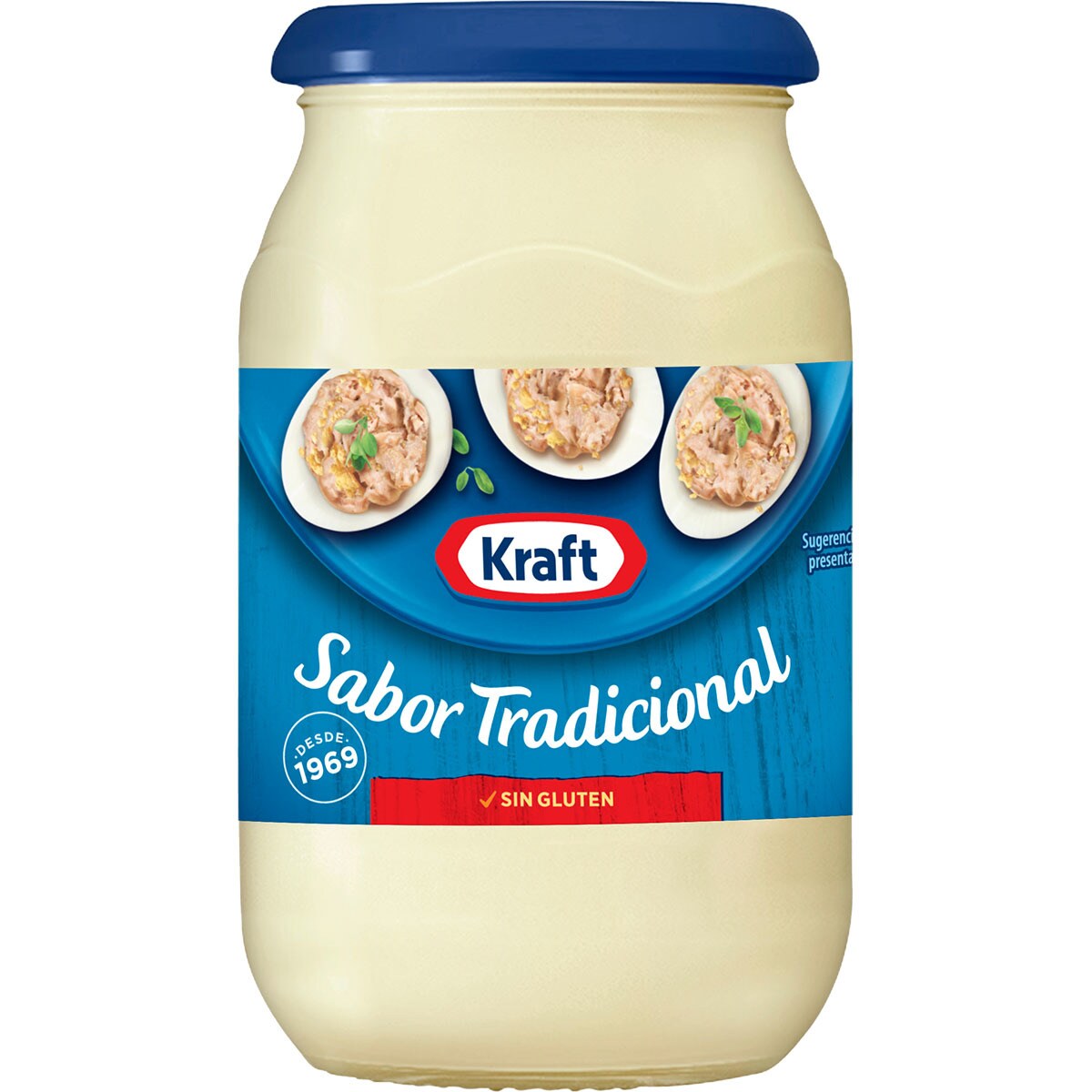 Mayonesa sabor tradicional sin gluten tarro 275 ml · KRAFT