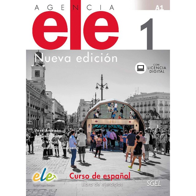 Agencia ELE 1 libro de ejercicios. Nueva edición. (Tapa blanda)