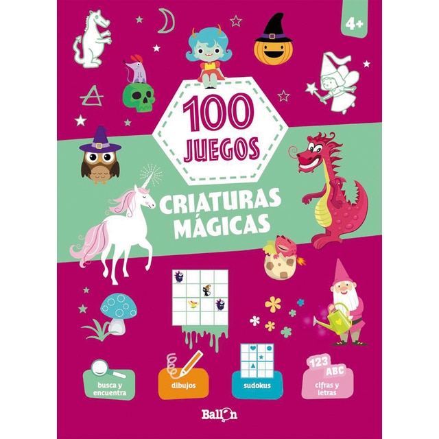 100 juegos - criaturas mágicas