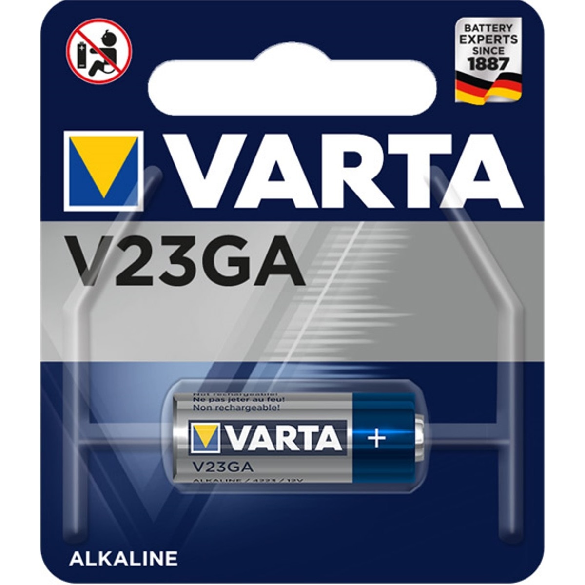 Imagem 0 de Pilha Alcalina Varta V23GA, 12 V