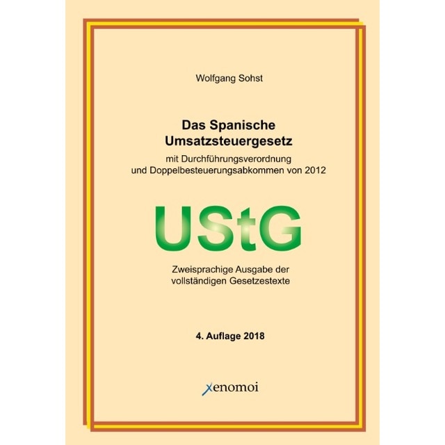 Das Spanische Umsatzsteuergesetz (Tapa blanda)