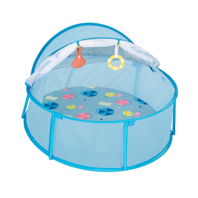 Área de Juego Babymoov anti-UV Alta Protección FPS 50+ Babyni 2 en 1 azul