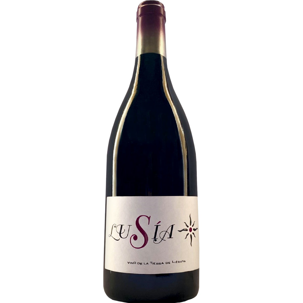 Oak red wine Vino de la Tierra from Liébana bottle 75 cl · LUSIA