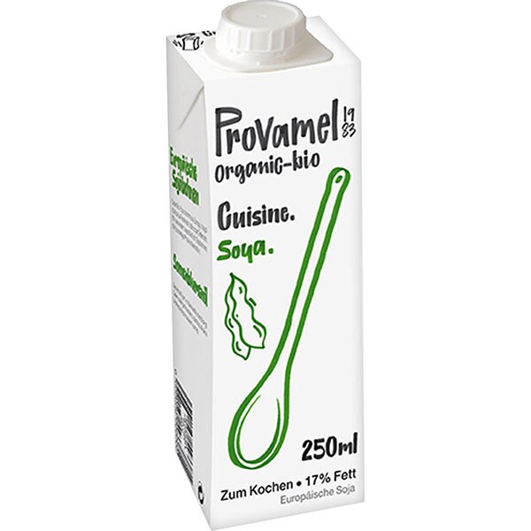 PROVAMEL Organic Bio crema de soja 18% grasa ecológica envase 250 ml
