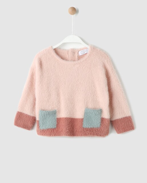 fur sweater for baby girl