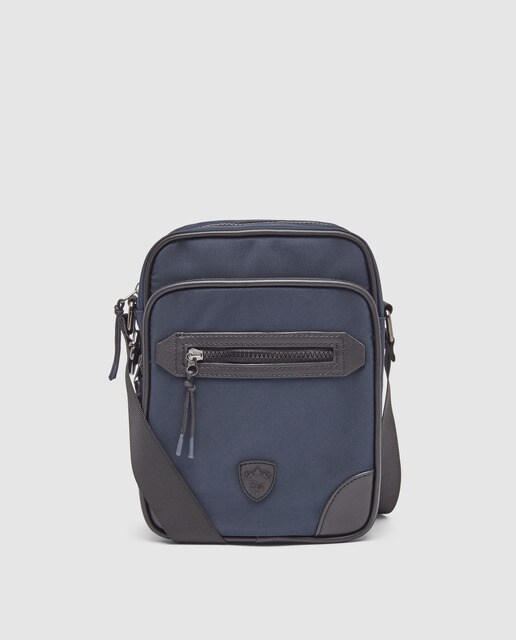 small navy blue crossbody bag