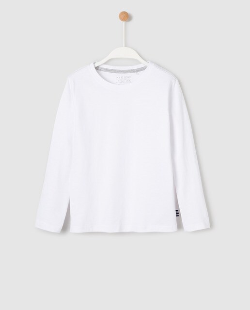 plain white t shirt long sleeve