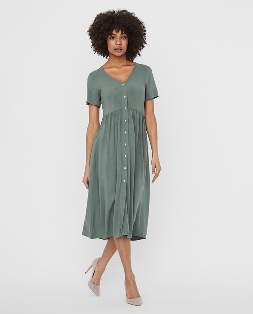 viscose midi dress