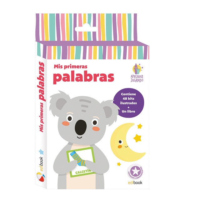 Aprender jugando - libro bits - mis primeras palabras