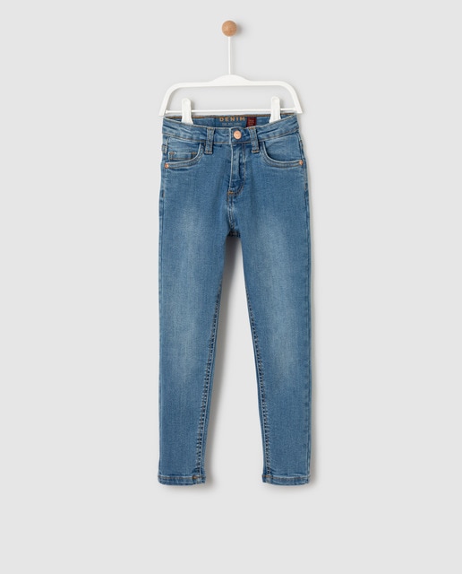 Pantalón vaquero de niña azul