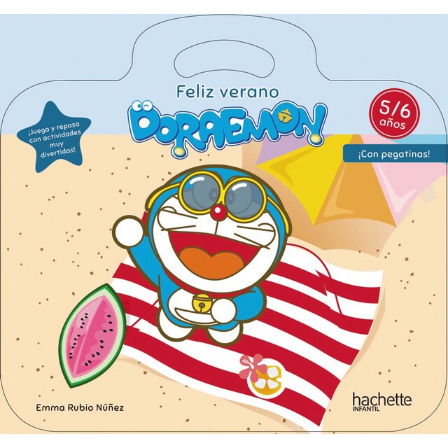 Feliz verano, doraemon 5-6 años