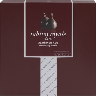 LA HIGUERA Rabitos Royale bombón de higo con chocolate negro 8 unidades estuche 142 g