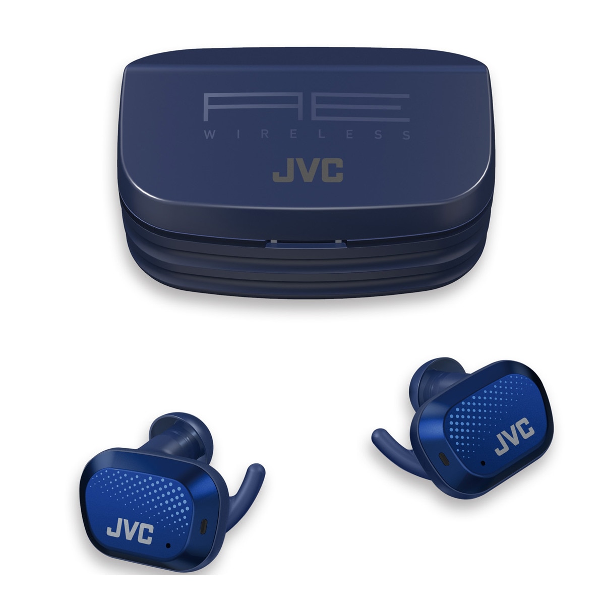 Auriculares Deportivos De Botón Jvc Ha Ae5t Azules True Wireless · Jvc · La Tienda En Casa 2729