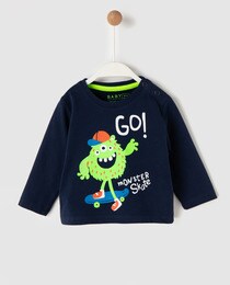 navy blue shirt for baby boy