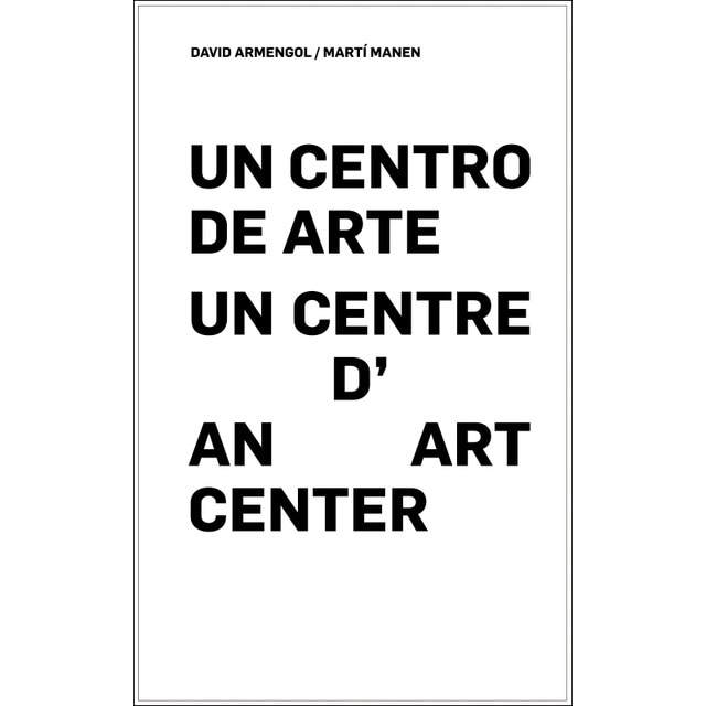 Un centro de arte (Tapa blanda)