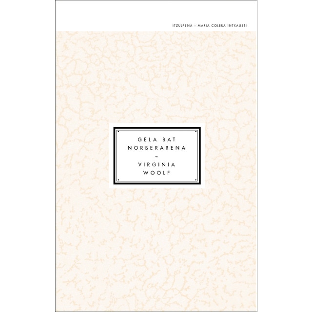 Gela bat norberarena (Tapa blanda)