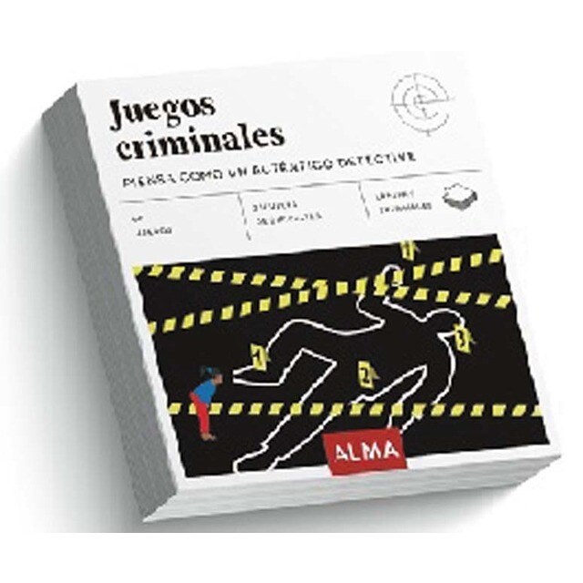 Juegos criminales: piensa como un auténtico detective (Tapa blanda)
