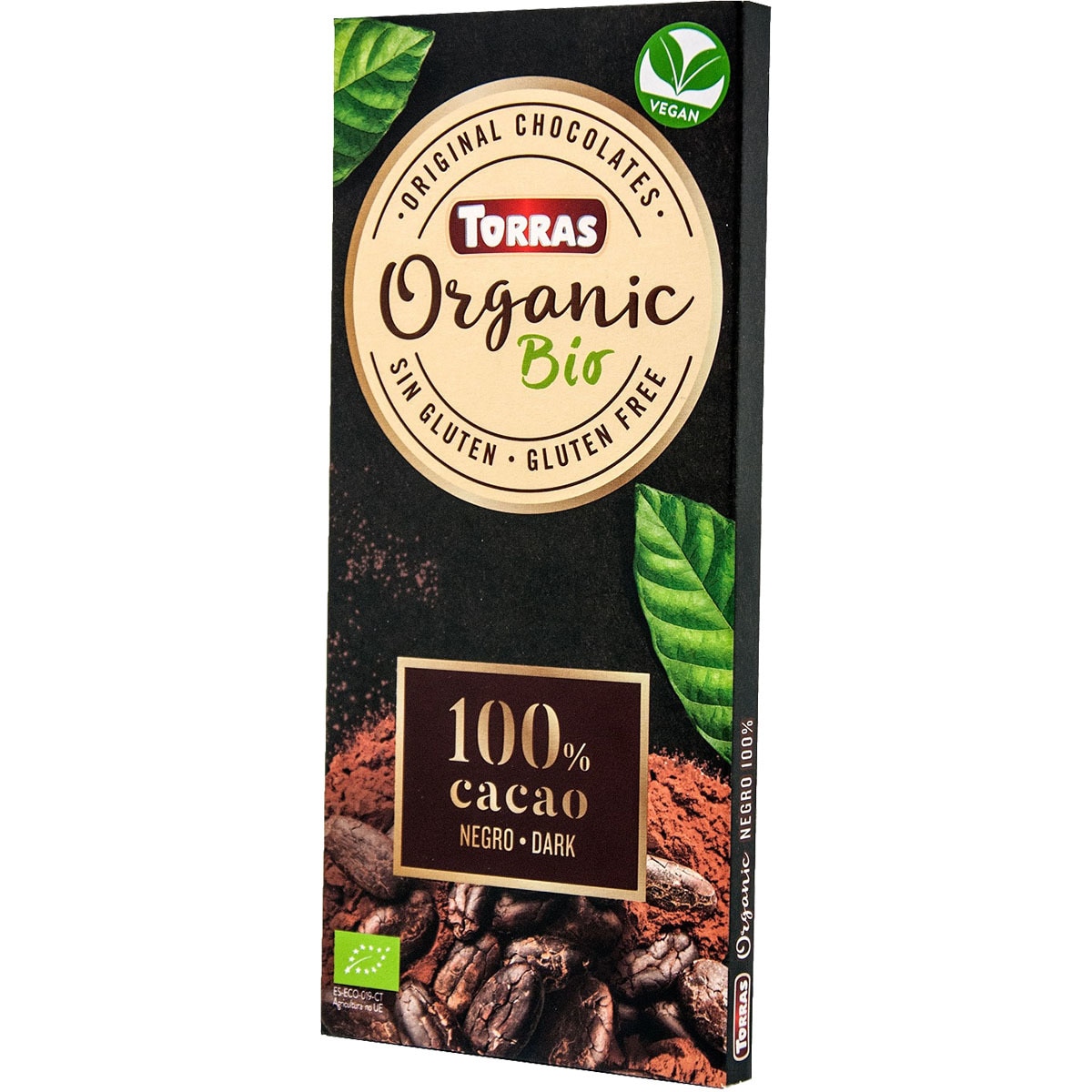 Organic Bio chocolate negro 100 ecológico y sin gluten tableta 100 g