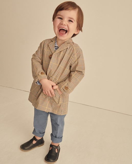 baby boy camel coat