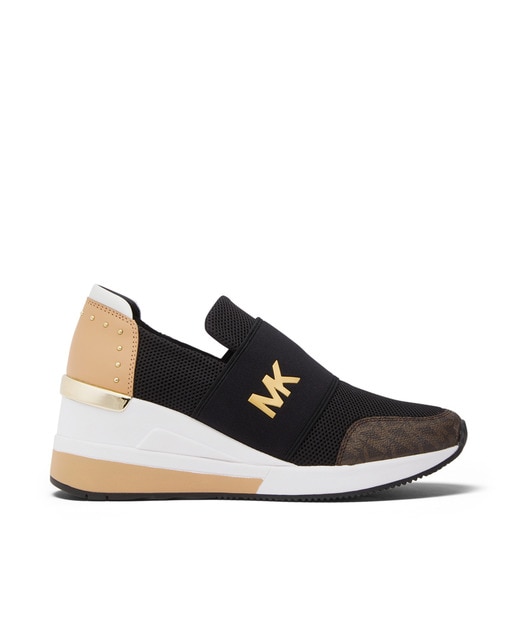 michael kors trainers womens black