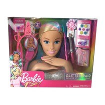 cabeza de barbie para peinar