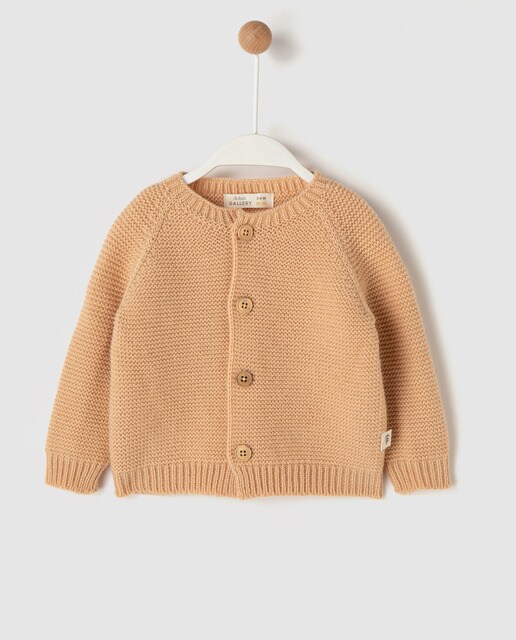 boys beige cardigan