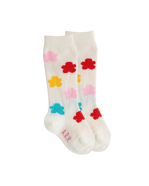 Chaussettes Hautes Bebe Bleu Ciel Motif Nuages Mode El Corte Ingles