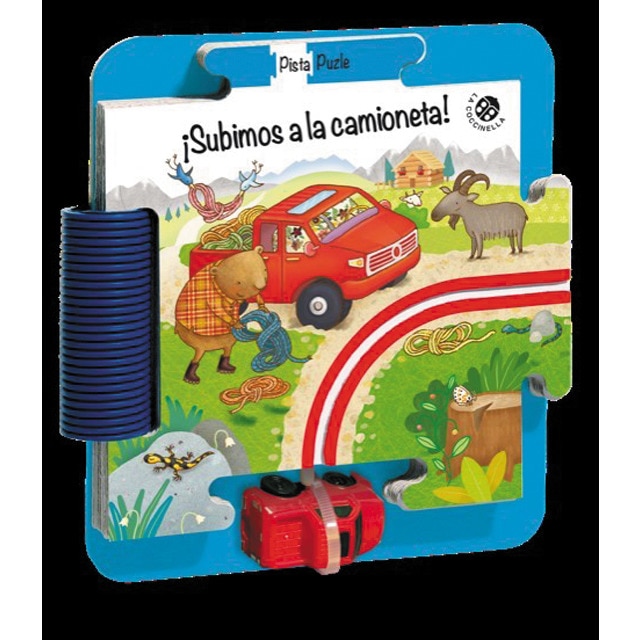 ¡subimos a la camioneta!