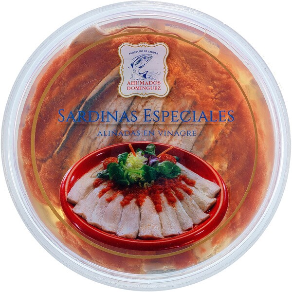 Special sardines in vinegar tub 700 drained weight g · AHUMADOS