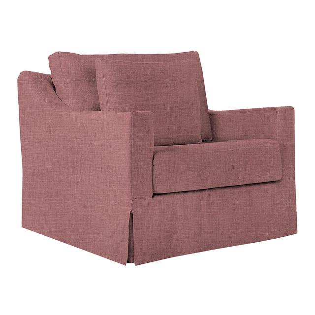 Sillón desenfundable de lino Line Corte Inglés