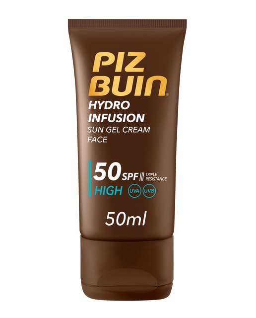 Crema Solar Facial Gel Hydro Infusion SPF 50 Piz Buin