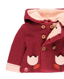 baby girl maroon cardigan