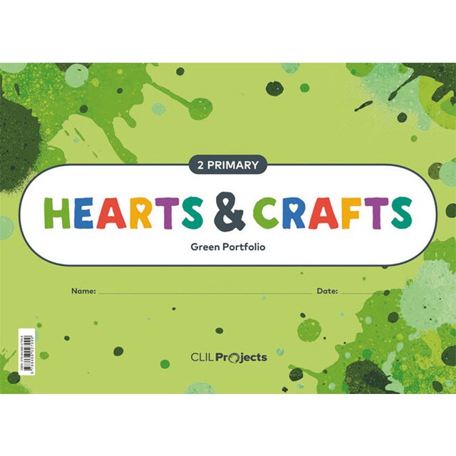 Hearts &amp; crafts green notebook 2 primaria (Tapa blanda)