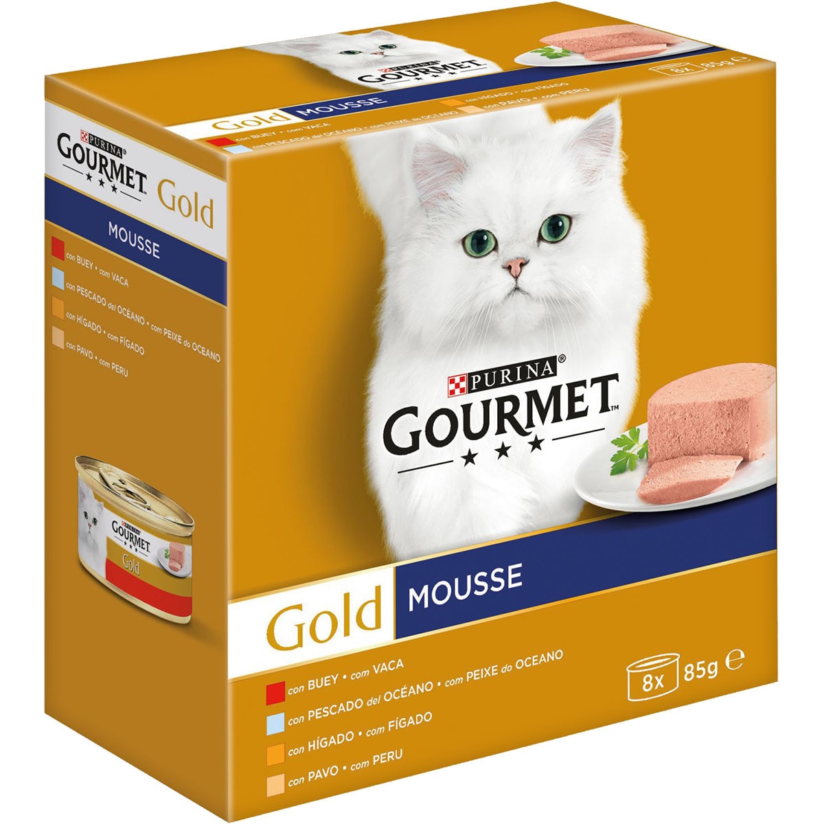 Mousse cat food