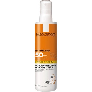 LA ROCHE POSAY Sonnenschutz Anthelios SPF50+ für den Körper für empfindliche Haut, ultraleicht Spray 200 ml