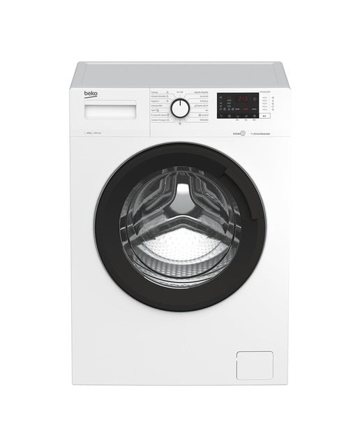 Lavadora Beko 10 kg / 1.400 rpm  - WTA 10712 XSWR. Reacondicionado grado A