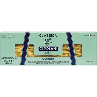 CIPRIANI tagliolini pasta italiana al huevo estuche 250 g